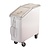 Cambro Mobile Ingredient Bin White 81Ltr