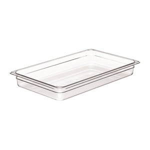 Cambro Pojemnik GN 1/1 65 mm z kopolimeru, transparentny Cambro Pojemnik GN 1/1 65 mm z kopolimeru, transparentny