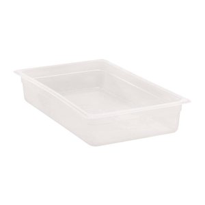 Cambro Polypropylene Gastronorm Pan 1/1 100 mm, Transparent Cambro Polypropylene Gastronorm Pan 1/1 100 mm, Transparent