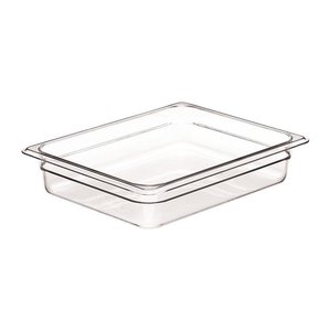 Cambro Pojemnik GN 1/2 65 mm z kopolimeru, transparentny Cambro Pojemnik GN 1/2 65 mm z kopolimeru, transparentny