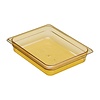 Cambro Plastic Gastronorm Pan 1/2 65 mm, Yellow-Transparent, High Temperature Resistant Cambro Plastic Gastronorm Pan 1/2 65 mm, Yellow-Transparent, High Temperature Resistant
