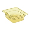 Cambro Pojemnik GN 1/6 65 mm z plastiku, żółto-transparentny, odporny na wysokie temperatury Cambro Pojemnik GN 1/6 65 mm z plastiku, żółto-transparentny, odporny na wysokie temperatury