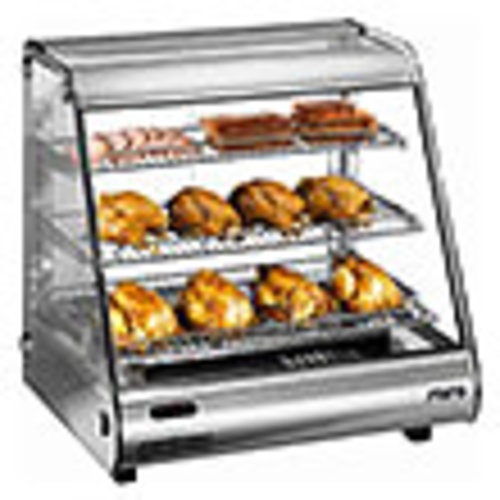 Heated display cases