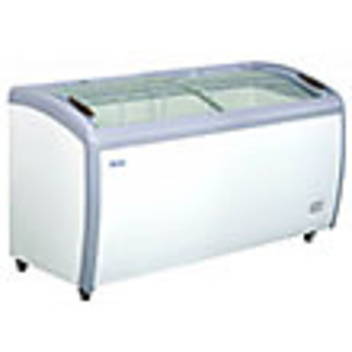 Gastronomiczne zamrażarki z przeszkloną szybą