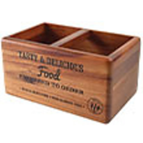 Skrzynki i pudełka drewniane do ekspozycji żywności