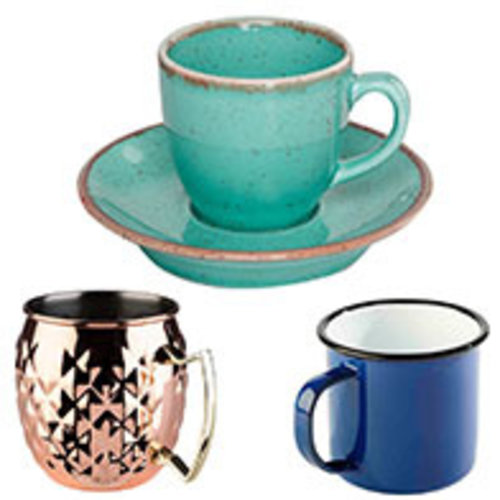 Mugs, Cups & Saucers