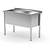Hendi Table with a single-chamber pool - chamber height h = 400 mm, dimensions 1200x600x850 mm