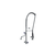 XXLselect Single Hole Deck Mounted Pre-Rinse Faucet with Spout and Slide Heads