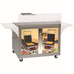 Diamond Szafka jezdna na gofrownice | stal nierdzewna | 400W | 1000x600x(H)825mm Diamond Szafka jezdna na gofrownice | stal nierdzewna | 400W | 1000x600x(H)825mm