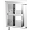 Bartscher Stół grzewczy z przesuwnymi dzrwiami, od 20 do 80°C,  1800x700x850 mm