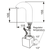 XXLselect Hands Free Electronic Mixer Tap with Batteries, Water Connection Thread 1/2''