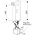 XXLselect Hands Free Electronic Mixer Tap with Batteries with Temperature Controller, Water Connection Thread 1/2''