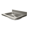XXLselect Wash Basin, 500x350 mm Central Drain