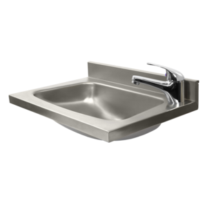 XXLselect Umywalka 500x350 mm, odpływ centralny, ze stojącą baterią XXLselect Umywalka 500x350 mm, odpływ centralny, ze stojącą baterią