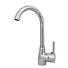 XXLselect Chrome-Plated Single Lever Deck Mounted Kitchen Faucet with Swivel Spout 160 mm, Height 230 mm XXLselect Chrome-Plated Single Lever Deck Mounted Kitchen Faucet with Swivel Spout 160 mm, Height 230 mm