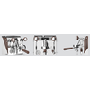 Resto Quality Espresso Coffee Machine 1 Group with OLED Display, 2,15 kW