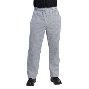 Whites Chefs Clothing OUTLET - Spodnie szefa kuchni Vegas w małą czarno-białą kratę