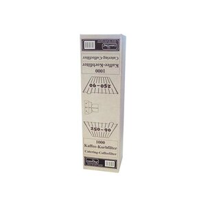 CaterChef OUTLET - Filtr do kawy 250/90, niebielony 1000 szt.