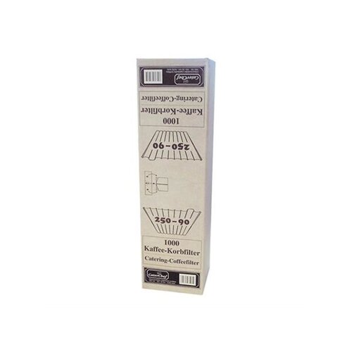 CaterChef OUTLET - Filtr do kawy 250/90, niebielony 1000 szt.