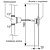 XXLselect Electronic flush for concealed installation