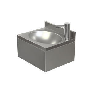 XXLselect Wash Basin, 400 x 350x(h)220 mm Central Drain with Electronic Battery Powered by Alkaline Batteries XXLselect Wash Basin, 400 x 350x(h)220 mm Central Drain with Electronic Battery Powered by Alkaline Batteries