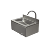 XXLselect Wash Basin, 500x350x(h)220 mm with Spout Tube and Pulsing Switch