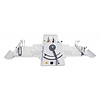 GGF Reversible Dough Roller 980x1980x(h)557 mm, 8 kg Dough, Thickness from 0,1 to 34 mm, 0,37-0,55 kW