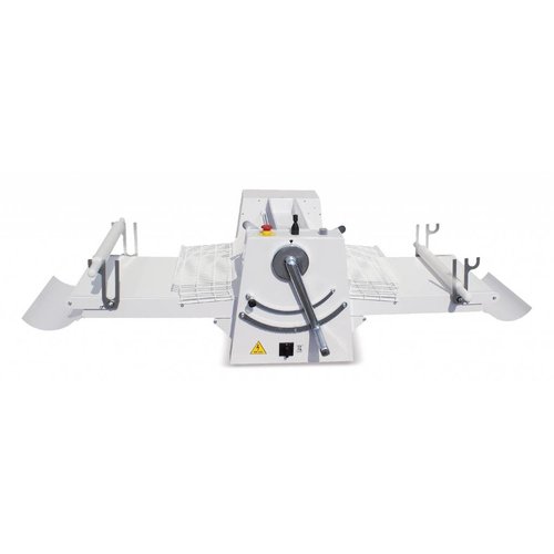 GGF Reversible Dough Roller 980x2380x(h)557 mm, 8 kg Dough, Thickness from 0,1 to 34 mm, 0,37-0,55 kW GGF Reversible Dough Roller 980x2380x(h)557 mm, 8 kg Dough, Thickness from 0,1 to 34 mm, 0,37-0,55 kW