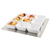 APS White square bowl
