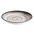 APS Shallow Melamine Plate, Ø320 mm, Circle