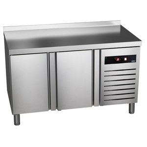 Asber Stół mroźniczy przyścienny 2-drzwiowy 153 L, od -22 °C do -18 °C, agregat boczny Asber Stół mroźniczy przyścienny 2-drzwiowy 153 L, od -22 °C do -18 °C, agregat boczny