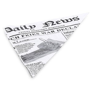 Contacto Greaseproof Paper Cone 18 cm Contacto Greaseproof Paper Cone 18 cm