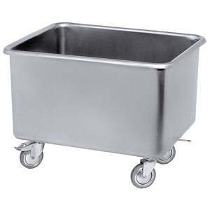 Contacto Basin on 4 Wheels, 650x850x(h)630 mm 240 L with Brakes