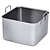 Contacto Kwadratowy wkład do gotowania w kąpieli wodnej, 13 l, 240x240x235 mm