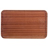 Contacto Laminated wood Rectangular Non-Slip Serving Tray GN 1/1 Brown Contacto Laminated wood Rectangular Non-Slip Serving Tray GN 1/1 Brown