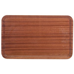 Contacto Laminated wood Rectangular Non-Slip Serving Tray GN 1/1 Brown Contacto Laminated wood Rectangular Non-Slip Serving Tray GN 1/1 Brown