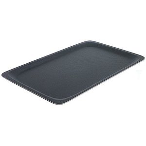 Contacto Laminate Rectangular Non-Slip Serving Tray GN 1/1 Black Contacto Laminate Rectangular Non-Slip Serving Tray GN 1/1 Black