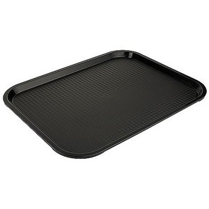 Contacto Fast Food Polypropylene Rectangular Serving Tray 350 x 450 mm Black Contacto Fast Food Polypropylene Rectangular Serving Tray 350 x 450 mm Black