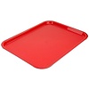 Contacto Fast Food Polypropylene Rectangular Serving Tray 300 x 400 mm Red Contacto Fast Food Polypropylene Rectangular Serving Tray 300 x 400 mm Red