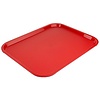 Contacto Fast Food Polypropylene Rectangular Serving Tray 350 x 450 mm Red Contacto Fast Food Polypropylene Rectangular Serving Tray 350 x 450 mm Red