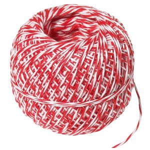 Contacto Sznurek do mięs bez dyspensera, o długości 150 m, biało-czerwony
