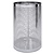 Contacto Round Stainless Steel Waste Paper Bin, Without Lid