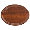 Contacto Laminated wood Oval Serving Tray 160 x 230 mm Brown Contacto Laminated wood Oval Serving Tray 160 x 230 mm Brown