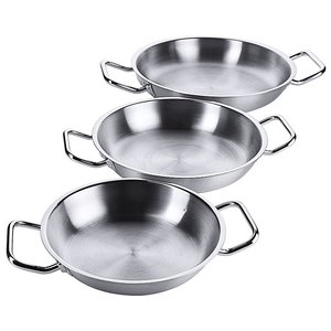 Contacto Stainless Steel Paella Pan Ø200 mm