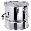 Contacto Insulated Stainless Steel Container 20 L with Tap and Lid Contacto Insulated Stainless Steel Container 20 L with Tap and Lid