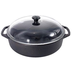 Contacto Cast Iron Low Pot with Lid 5,5 L Ø 280 mm