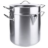 Contacto Stainless Steel High Pot with Lid 5 L Ø 240 mm Contacto Stainless Steel High Pot with Lid 5 L Ø 240 mm