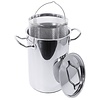 Contacto Garnek do szparagów z pokrywką 4,5 L Ø 160 mm ze stali nierdzewnej Contacto Garnek do szparagów z pokrywką 4,5 L Ø 160 mm ze stali nierdzewnej