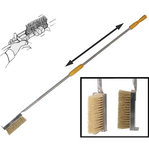 Contacto Pizza Oven Brush with bristles made of fine brass wire Contacto Pizza Oven Brush with bristles made of fine brass wire