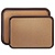 Contacto ABS Rectangular Non-Slip Serving Tray 340 x 455 mm Brown